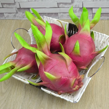 050 Fotografske rekviziti v okrašena kabinet PU false sadje model kabinet za simulirane dragon fruit ponaredek pitaya