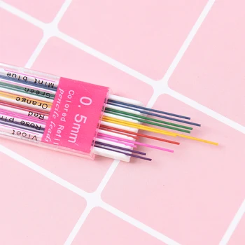12 Kos/Set mehanske svinčnik vodi 0,5 mm mehanske svinčnike premium anti-krekinga svinčnik napolnim
