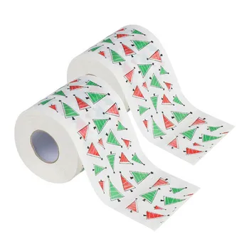 2020 Božič Vzorec Serija Trak Papirja, Božični Okraski Natisne Smešno Toaletni Papir Božični Okraski Za Dom navidad