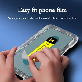 2022 NOVE Polno Kritje Kaljeno Steklo Za iPhone 11 12 13 Pro Zaščitnik Zaslon Na iPhone X XR XS MAX 13mini Anti-Spy Prah neto Film