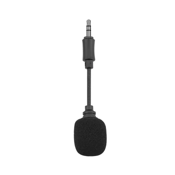 3,5 mm Mini Microphone V-Skladu Treh Polov Kratek Mikrofon za DJI OSMO Žep delovanje Fotoaparata