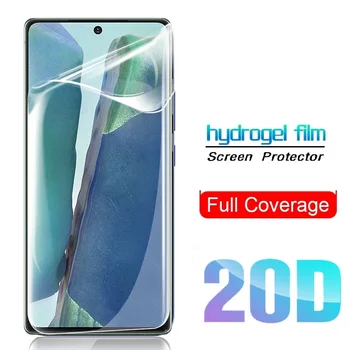 3in1 Sprednji in Nazaj& Objektiv Film Za Samsung Galaxy Note 20 Ultra 10 S20 S8 S9 S10 E Plus Hydrogel film Screen Protector Steklo Objektiva