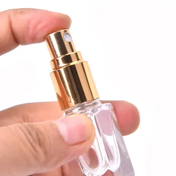 3ML Mini Parfum Spray Steklenice Steklo Lupini Razpršilo Spray Prenosni Potovanja Parfum Shranjevanje Steklenice Točk, Stekleničenje Kapljice Poceni