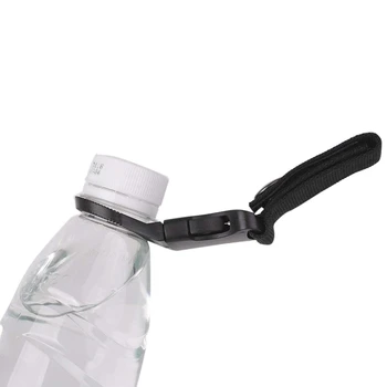 3Pcs Visi Sponke Prenosna Steklenica za Vodo Obroč Imetnik Mineralne Vode Steklenica Posnetek za Nahrbtnik Pas Prostem Kampiranje, Pohodništvo Potovanja