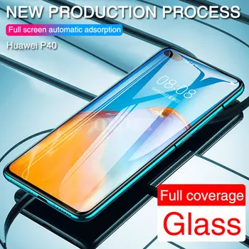 9D Stekla Screen Protector Za Huawei P40 Lite E Kaljeno Steklo Premium Zaščitno Steklo Za huawei p40lite P 40 svetlobe verre film