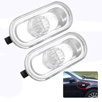 Avto Strani Marker Svetlobe Vključite Opozorilne Luči Lučka Repeater Za-VW Jetta Golf Bora MK4 PASSAT B5