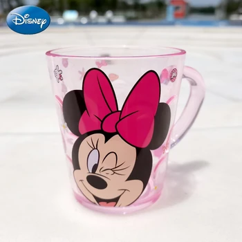 Disney Minnie Daisy 350 ml Dom Plastični Vrč Pokal Modni Otroke Zajtrk Mleko Pokal Ustvarjalne Preprosto Srčkan Pokal Otroke Darila