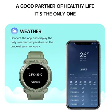 FD68S Smart Watch Šport Smartwatch Srčni utrip, Krvni Tlak Monitor Inteligentni Uri Klic Pritisni in Vreme Za IOS Android