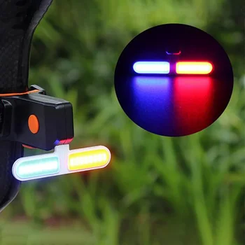 Gorsko Kolo Sedeža opozorilna Lučka Lučka Polnjenja s kablom USB Led Pedal Svetlobe Multi-Osvetlitev Način Pedal Utripa Rep Svetlobe