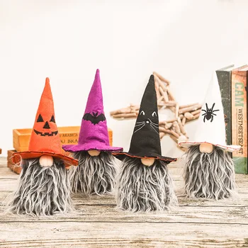Halloween Dekoracijo za Dom Halloween Brezosebna Lutka Bučna Bat Gnome Lutka Stranka Dekoracijo Otroci Igrače Darila Grozo Stranka Rekviziti