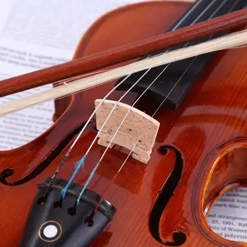 Javor Visoko Trdoto Lesa Violino Mostov Dekorativni Vzorec Lesene Violino Most, Strunami Instrument, Prodcuts