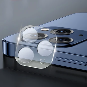 Kaljeno Steklo Objektiva Kamere Protector za iPhone 12 Pro Max 12 ProMax iPhone 12 Mini 12Mini Zaščitnik Zaslon Fotoaparata Pokrov Steklo