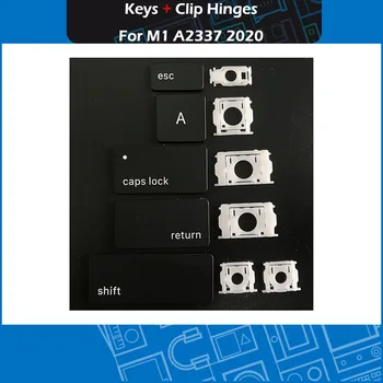 Laptop A2337 AZERTY Tipke Keycaps Posnetke Tečaji Za Retina Macbook Air 13