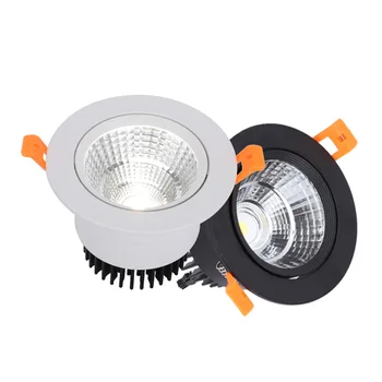 LED COB Downlight Zatemniti AC110-240V 3W 5W 7W 9W 12W 15W 18W Vgradne Stropne Svetilke Spot Žarnice Lndoor Razsvetljavo
