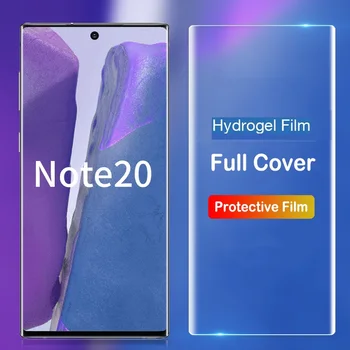 Mehko TPU Film Za Samsung Galaxy Note 20 Ultra S20 Plus S10 A50 A70 Nalepke Hydrogel Zaslon Patron, Ne Steklo