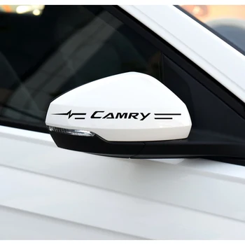 Moda priljubljen Avto Styling vrata Avtomobila ročaj nalepke za Toyota Camry 2005-2019 Emblem Nalepke, Dodatki