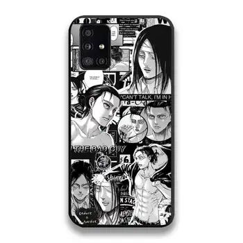 Napad na Titan Er Jaeger manga Primeru Telefon Za Samsung Galaxy A21S A01 A11 A31 A81 A10 A20E A30 A40 A50 A70 A80 A71 A51 5G