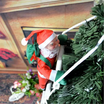 Nov 30 cm plezalno Lestev Božiček Božična Dekoracija za Dom Božično Drevo Obesek Visi Okraske 2021Navidad Kerst