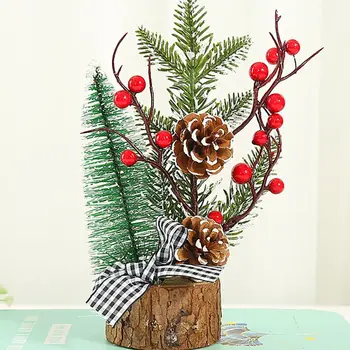 Nov Božični Okraski Mini Božič Dekorativno Drevo Namizni Okras Božično Drevo Nastavite Tabela Dekoracijo Darilo