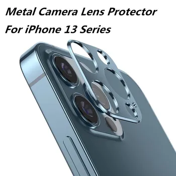 Objektiv kamere Protector Za iPhone 13 13Pro 11 12 Max Pro Mini Nerjaveče Jeklo, Kovinski Film Obroč Ohišje Za iPhone13 12 Pro Max Pokrov