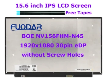 Original palčni Prenosnik 15.6 LCD Zaslon NV156FHM-N45 FHD 1920x1080 30pins eDP NV156FHM N45 LED Matriko Zamenjava IPS Panel