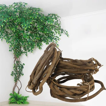 Res Rattan, umetni rastline, drevesa listov Visi zid ivy ponaredek rastline doma dekor dom dekoracija dodatna oprema Nizka Cena, Prodaja