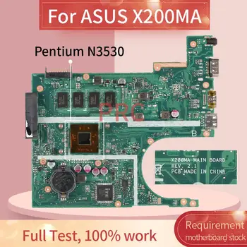 REV:2.1 Za ASUS X200MA Pentium N3530 Prenosni računalnik z Matično ploščo SR1W2 DDR3 za Prenosnik Mainboard