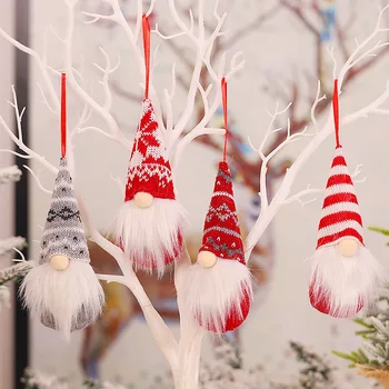 Ročno Švedski Plišaste Igrače Santa Lutka Gnome Skandinavskih Tomte Nordijska Nisse Sockerbit Škrat, Škrat Domu Okraski Božič Santa