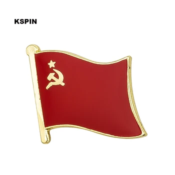 Rusija zastavo pin river pin kovinski značko Nahrbtnik Ikono Dekoracijo Broška 1pcs KS-0054