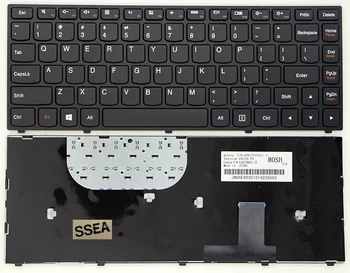 SSEA Novo ameriško tipkovnico črna Za Lenovo Ideapad Yoga 13 Yoga13 laptop NAS tipkovnico