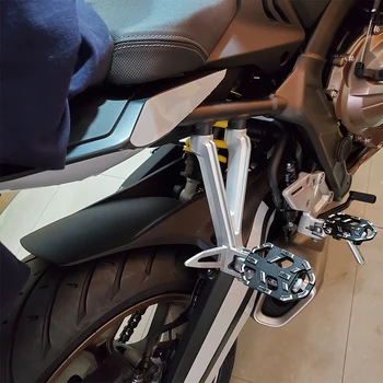 Stopala-Kljukice Motocikel Stopala Sloni Primerni Za Honda CB650R CB 650 R 2019 2020 2021 Footboards Gredice Široko Noge Footpeg Kljukice Pedala