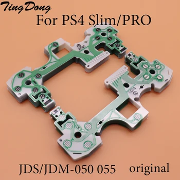 TingDong 100 KOZARCEV/Veliko Izvirnih Prevodni Film Tipkovnica Flex Ploski Kabel Deli za PS4 Slim Pro Krmilnik JDM-050 JDS 055