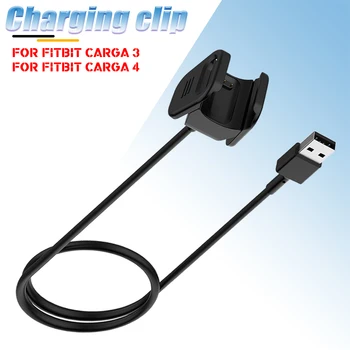 USB Kabel za Polnjenje Posnetek Prenosni Napajalnik, Zamenjava Polnilnik Dock Za Fitbit Polnjenje 3 4 Charge3/Charge4 Pametno Gledati Dodatki