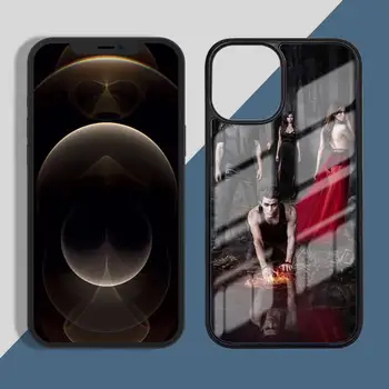 Vampir Dnevniki Stefan Damon Primeru Telefon PC za iPhone 11 12 pro XS MAX 8 7 6 6S Plus X 5S SE 2020 XR