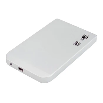 XT-XINTE Aluminij Zlitine SATA na Mini USB 2.0, HDD Primeru pa 2,5-palčni Pogon Trdega Diska v Ohišje Prenosni Zunanji SSD Polje Podporo 2TB