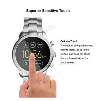 Za Fosilna Goriva Q Explorist Gen 3 Smartwatch Zaščitnik Zaslon 2.5 D Zaščitna Kaljeno Steklo Zaščitni Film Eksplozijam