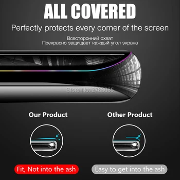 Za Xiaomi Mi Max 3 2 Max3 Mix 3 2 2 Polno Kritje Mat Pravi Mehko Hydrogel Film Ni Prstnih odtisov, Motnega, Igra Screen Protector