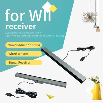 Čisto Nov Žični Infrardeči Sprejemnik IR Signala Ray Senzor Bar Za Wii Remote gibanja senzorji