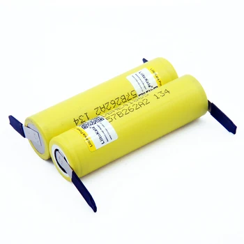 1-10PCS NOVO LiitoKala 18650 2500mah 20A 18650 li-ion polnilne baterije varno baterija +niklja
