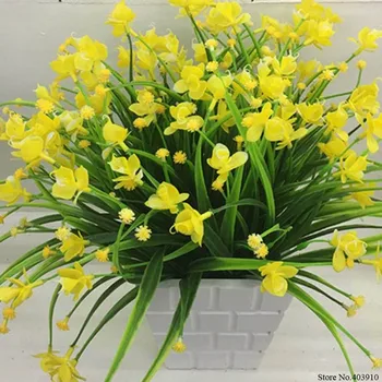 1 Kup 21 Glav Umetno Cvetje Z Listi Poročno Dekoracijo Simulacije Phalaenopsis Cvet Domov DIY Valentinovo Dekor