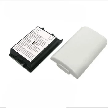 10 Kosov AA Baterije Hrbtni Pokrovček Primeru Lupini Pack Bela Za Xbox 360 Brezžični Krmilnik