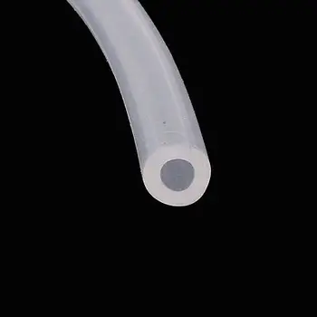 1M Dolžine 4 mm x 8 mm Hrana Razred Transparentne Silikonske Gume Cevi Cevi Cevi