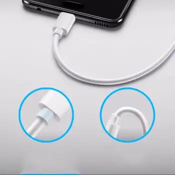 3/5 Meteres Dolgo Micro USB za Polnjenje Polnilnik Prilagodljiv Beli Kabel Kabel Žice za Samsung Huawei Xiaomi Android Pametni Mobilni Telefon