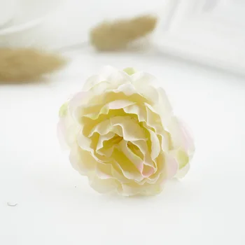 5/20Pcs Evropska Mala Vrtnice 5 CM DIY Darila Polje, Božični Okraski za Dom Poroko Dekorativne Cvetlični Venec Umetne Rože