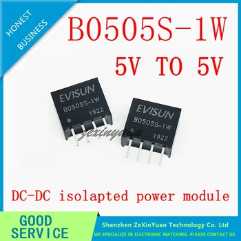 5PCS-20PCS Novo Izvirno B0505S-1WR3 B0505S-1WR2 B0505S-1W B0505S B0505 SIP-4 5V, DA 5V DC-DC isolapted power modul