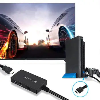 Adapter Za Ps2, Da HDMI je Združljiv Povezavo Kabel 1080p Podporo TV paketa Digitalni Video Audio Converter PlayStation 1/2/3 igralne Konzole