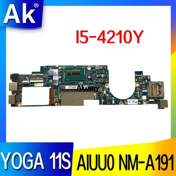 AIUU0 NM-A191 Prenosni računalnik z matično ploščo za Lenovo YOGA 11S Test original mainboard FRU:90004932 I5-4210Y