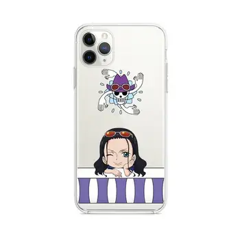 Anime Enem Kosu Luffy Zoro predstavnica nami-ja Sanji Telefon Primeru Jasno, za iphone 13 12 11 Pro max mini XS 8 7 Plus X SE 2020 XR pokrov