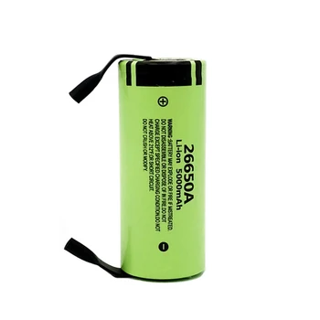 GTF 26650 Baterije 3,7 V 5000mah Polnilna Litij-ionska Baterija 26650A za Panasonic za svetilko +DIY Nikljeve plošče, Visoke Zmogljivosti