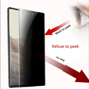 Mat HD Zasebnosti Hydrogel Film Polno Kritje Anit-nič Anti-fingerprint Telefon Screen Protector Za Google Pixel 4 5A 6 Pro